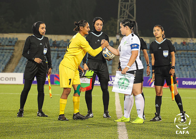 Turkmen football players tied with the team of Tajikistan at the CAFA-2022 championship in Dushanbe